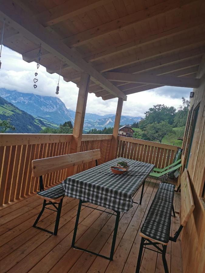 Bergblick Hollnhof Apartment Donnersbach Exterior foto