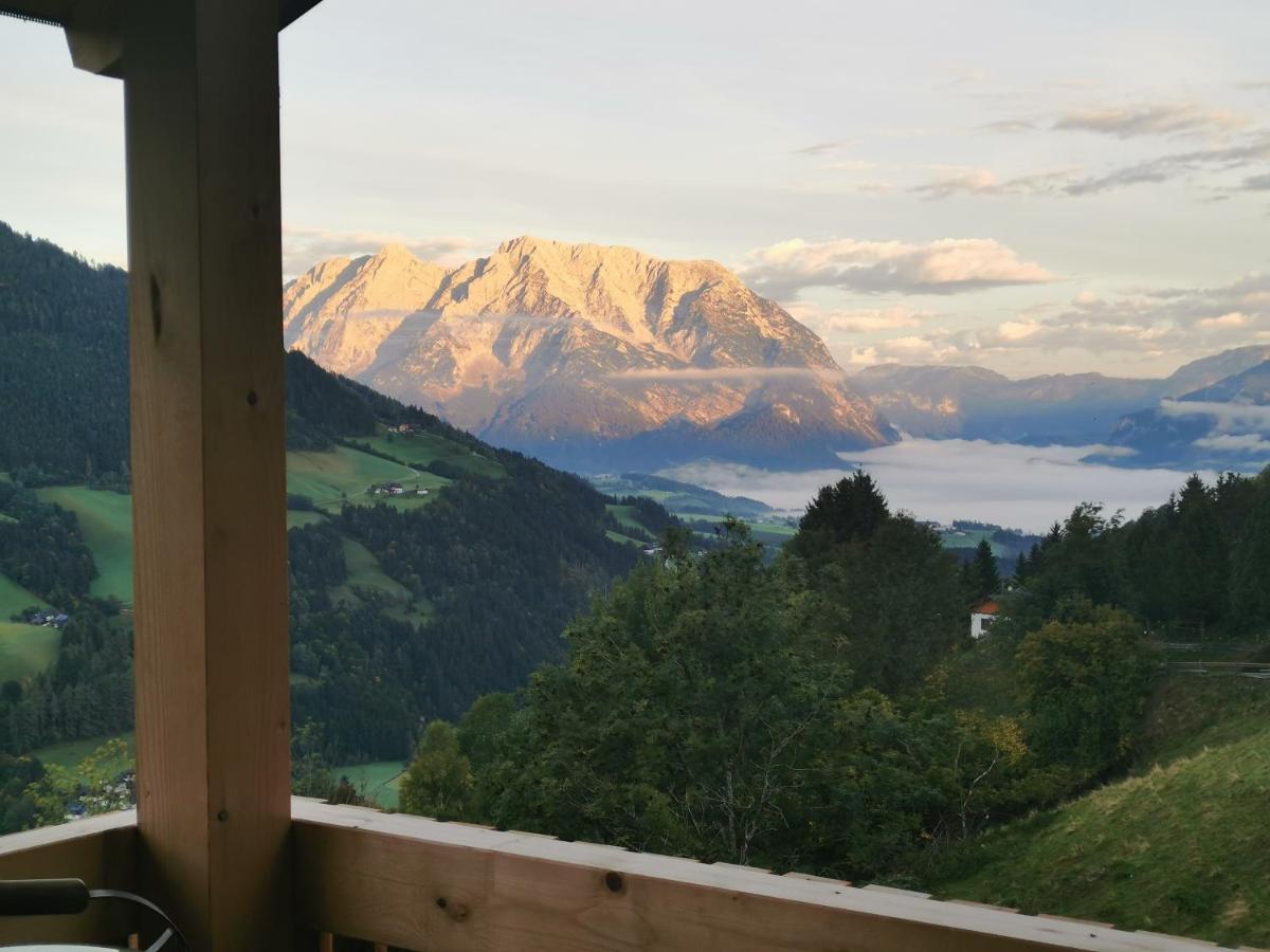 Bergblick Hollnhof Apartment Donnersbach Exterior foto